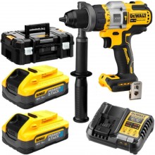 DeWALT DCD999H2T Aku príklepová vŕtačka (126Nm/18V/2x5,0Ah PowerStack) kufor Tstak