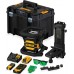 DeWALT DCE080D1GS Aku samonivelačný rotačný laser so zeleným lúčom (18V/1x2,0Ah) Tstak