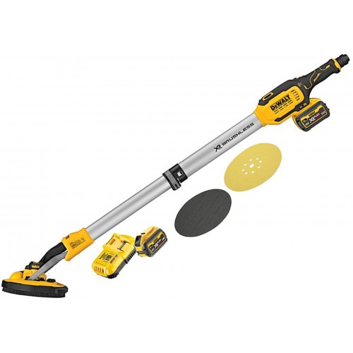 DeWALT DCE800T2 Aku brúska na sadrokartóny (225mm/18V/2x6Ah)