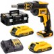 DeWALT DCF620D2 Aku bezuhlíkový skrutkovač na sadrokartón 30Nm XR (18V/2x2,0Ah) Tstak