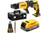 DeWALT DCF620E1K Aku sadrokartonársky skrutkovač s podávačom (1x1,7Ah Powerstack) Tstak