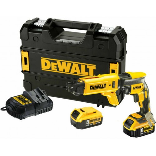 DeWALT DCF620M2K Aku skrutkovač na sadrokarto (18V/2x4,0Ah)+ zásobník na vruty, Tstak