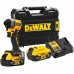 DeWALT DCF850P2T Aku rázový uťahovák 1/4" (205Nm/18V/2x5,0Ah) kufor Tstak