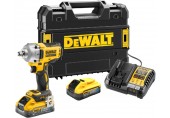 DeWALT DCF891H2T Aku rázový uťahovač 1/2" (1084Nm/18V/2x5,0Ah PowerStack) kufor Tstak