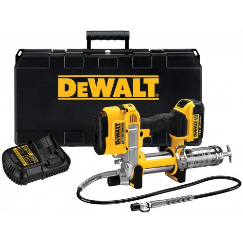 DeWALT DCGG571M1 Aku Mazací lis 690 bar XR (1x 4,0Ah/18V) kufor
