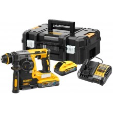 DeWALT DCH273H2T Aku vŕtacie kladivo SDS-Plus (2,1J/18V/2x5,0Ah PowerStack) kufor Tstak