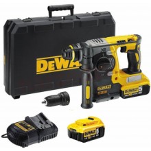 DeWALT DCH274P2 Aku kombinované kladivo SDS-plus + skľučovadlo (2,1J/18V/2x5,0Ah) Kufor