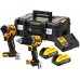 DeWALT DCK2050H2T Combo sada (DCD805+DCF850+DCB115+18V/5,0Ah PowerStack)kufor Tstak