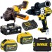 DeWALT DCK2055T2T Aku Sada 18V/54V (DCG414 + DCD996 + 2 x 6,0Ah + DCB118 + 2 x TSTAK II)