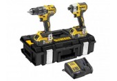 DeWALT DCK266P2 Aku. sada vrtačka DCD796 rázový uťahovák DCF887 1/4" (18V/2x5,0Ah)+kufor