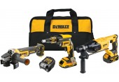 DeWALT DCK308DM Aku kombo sada (DCF620+DCH133+DCG405+18V/1x 2,0/4,0Ah) Taška