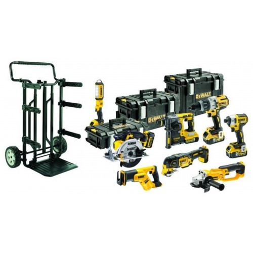 DeWALT Aku combo sada náradia 18V 4 x 5,0Ah Li-Ion XR DCK897P4-QW