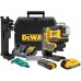 DeWALT DCLE34035D1 Aku multi laser 3x360 ° zelený s diaľkovým ovládaním (18V/2,0Ah) T-stak