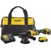DeWALT DCM848P2 Aku excentrická leštička 125mm XR (18V/2x5,0Ah) Taška