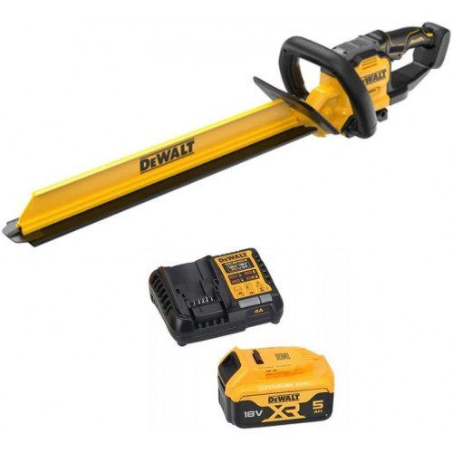 DeWALT DCMHT567P1 Bezuhlíkové aku nožnice na živý plot XR (18V/60cm/1x5,0Ah) DeWALT DCMHT567P1 Bezuhlíkové aku nožnice na živý plot XR (18V/60cm/1x5,0Ah)