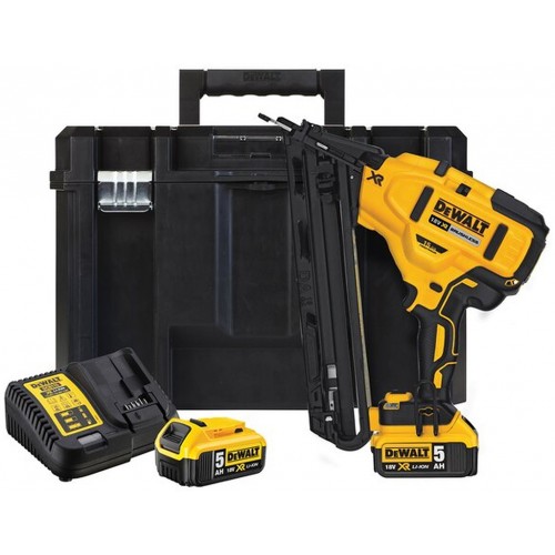 DeWALT DCN650P2 Aku klincovačka 50 mm XR (18V/2x5,0Ah) kufor Tstak