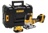 DeWALT DCS335P2 Aku priamočiara píla XR (18V/2x5,0Ah) ) kufor Tstak