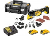 DeWALT DCS355D2 Aku bezuhlíková oscilačná multibrúska XR Li-Ion XR Li-Ion (18V/2x 2,0Ah) T