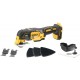DeWALT DCS355N Aku bezuhlíková oscilačná brúska (18V/bez aku) + sada príslušenstva