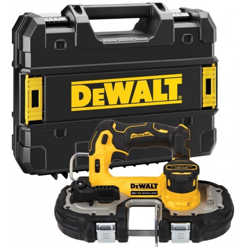 DeWALT DCS377NT Aku pásová píla 46mm XR (18V/bez aku) kufor Tstak