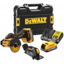 DeWALT DCS438E2T Aku univerzálna rezačka, kotúč 76 mm,18V (2x1,7Ah Powerstack) kufor Tstak