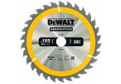 DeWALT DT1935 Pílový kotúč Construction 165 x 20 mm, 30 zubov, ATB 10°