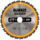 DeWALT DT1952 Pílový kotúč 216 x 30 mm, 24 zubov, ATB 5°