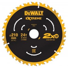 DeWALT DT20432 Pílový kotúč 210 x 30 mm 24 zubov ABT +18°