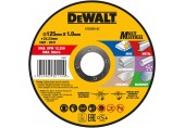 DeWALT DT20595 Multimateriálový rezný kotúč 125 × 22,2 × 1,0 mm