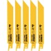 DeWALT DT2345 Bimetalové pílové listy na drevo, hliník, laminát, 152mm 5ks