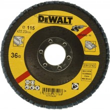DeWALT DT3257 Brúsny kotúč vypuklý, 115 mm, zrnitosť 80, 1 ks