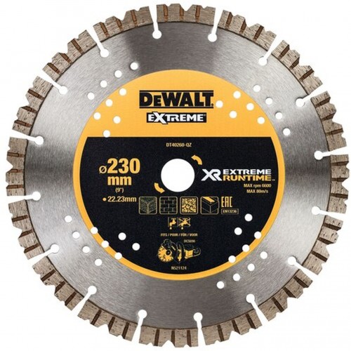 DeWALT DT40260 Rezný diamantový kotúč 230 x 22,2 mm pre DCS690