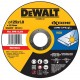DeWALT DT43902 Rezný kotúč plochý na nerez, 125 x 1 mm
