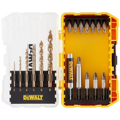 DeWALT DT70711 19-dielna sada bitov a vrtákov do kovu Extreme 2 HSS-G