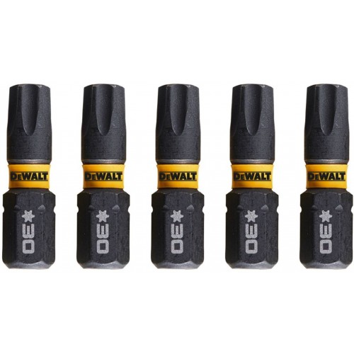 DeWALT DT7384T Súprava skrutkovacích bitov T30 x 25 mm - 5 ks