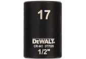 DeWALT DT7535 Nástrčná hlavica EXTREME IMPACT 1/2“ krátka, 17 mm