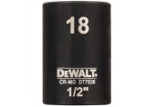DeWALT DT7536 Extreme Impact Nástrčná hlavica 1/2“ krátka, 18 mm