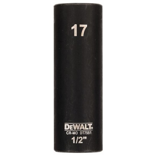 DeWALT DT7551 Nástrčná hlavica EXTREME IMPACT 1/2“ dlhá, 17 mm
