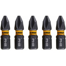 DeWALT DT7994T Súprava skrutkovacích bitov PH2 25 mm, 5 ks