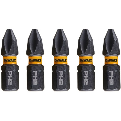 DeWALT DT7994T Súprava skrutkovacích bitov PH2 25 mm, 5 ks