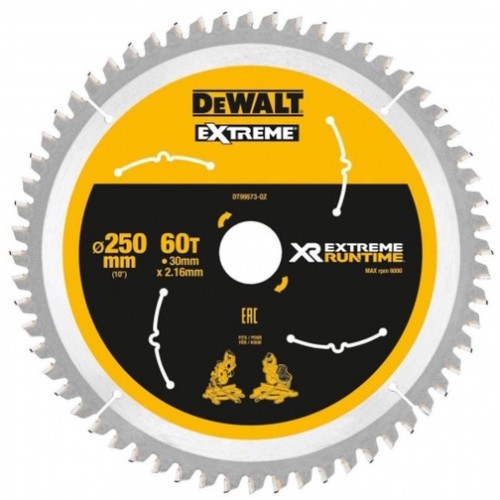 DeWALT DT99573 Pílový kotúč 250 x 30 mm, 60 zubů