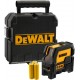 DeWALT DW0822 Laserový kríž s olovnicou