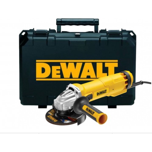 DeWALT DWE4237K Uhlová brúska (125mm/1400W) kufor