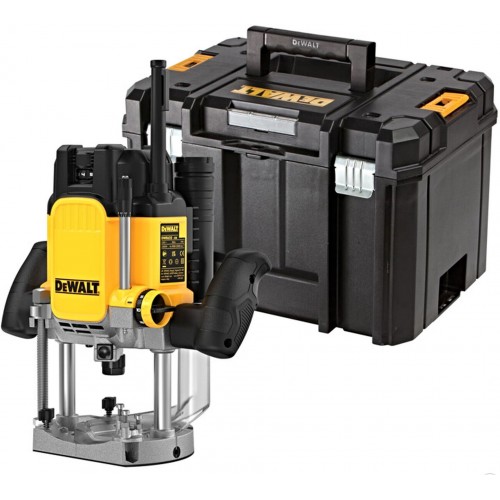 DeWALT DWE625KT horná frézka, zdvih 80 mm, klieština Tstak (2300W/6-12,7mm)