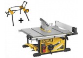 DeWALT DWE7492S – Stolová píla s mobilným stojanom pre presné rezanie