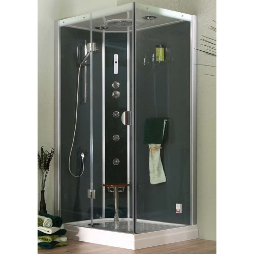 Roltechnik Parný box DLS 1150 Ľavý termostatická batéria + sprchový set GROHE Roltechnik Parný box DLS 1150 Ľavý termostatická batéria + sprchový set GROHE