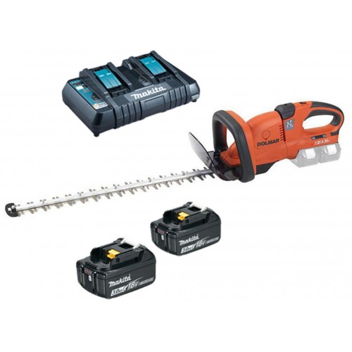 Dolmar AH-3766XE3 Aku plotostrih 650mm, Li-ion 2x18V/3,0 Ah