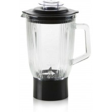 DOMO Sklenený mixér ku kuchynskému robotu, 1,4l DO1023KR-B