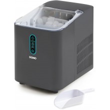 DOMO Výrobník ľadu kompresorový 120W, 1l, šedý DO1132IB
