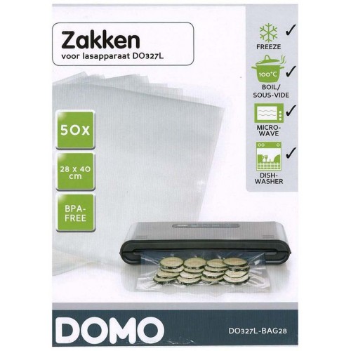 DOMO Sáčky veľké do vákuovej zváračky 28 x 40 cm, (50ks) DO327L-BAG28